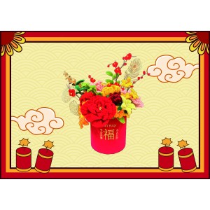 新年抱抱筒(扭扭棒)